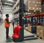 Walkie Electric Stacker Application Image 1
