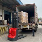 Walkie Electric Stacker Application Image 3