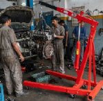 Hydraulic Floor Crane Application Image 1