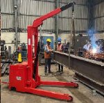 Electric Battery Floor Crane Image 1
