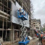 Double Mast Arial Work Platform Application Image 2