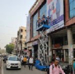 Double Mast Arial Work Platform Application Image 4