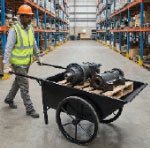 Metal Wheel Barrow Application Image 3