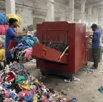 Textile Waste Shredding Machine Application Image 1