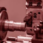 Shaft turning and thread cutting