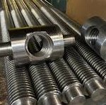 Custom machinery part threading