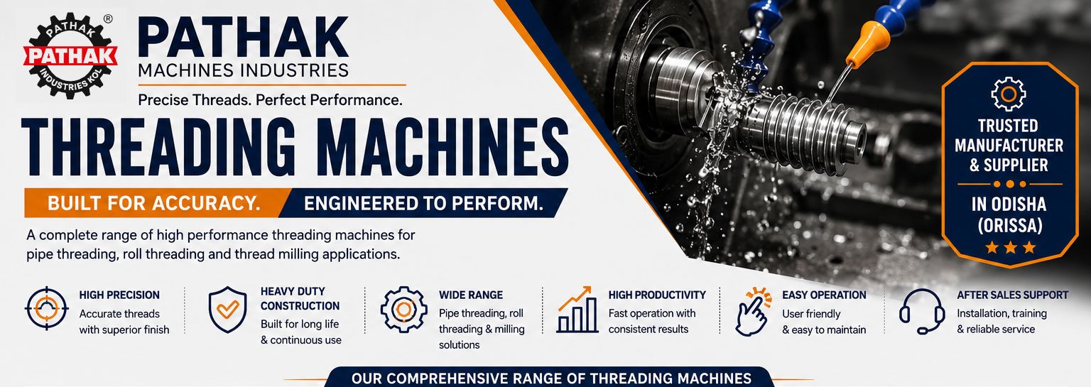Complete Range of Pipe, Roll & Thread Milling Machines for Precision Threading Applications