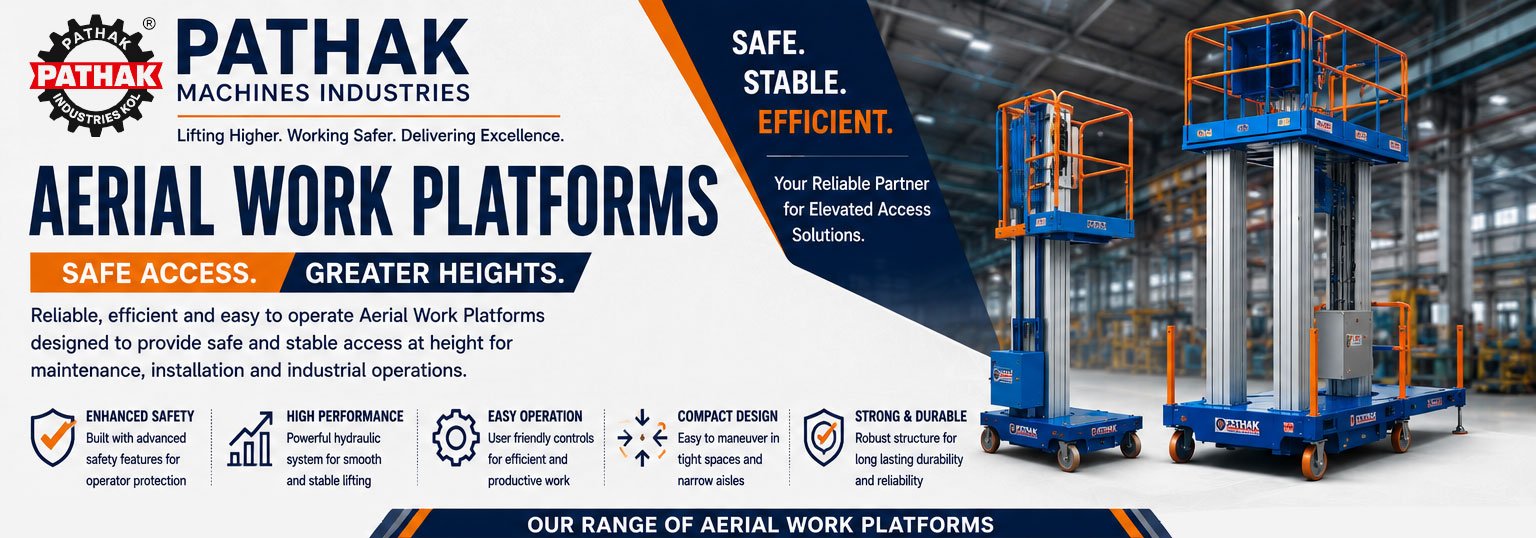 Complete Range of Single Mast & Double Mast Aerial Work Platforms for Safe Elevated Access