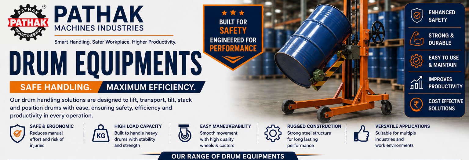 Complete Range of Drum Lifters, Stackers, Trolleys, Trucks & Material Handling Solutions