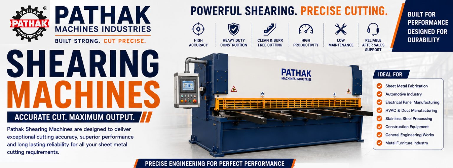 Heavy-Duty Hydraulic & Mechanical Shearing Machines for Precision Sheet Metal Cutting