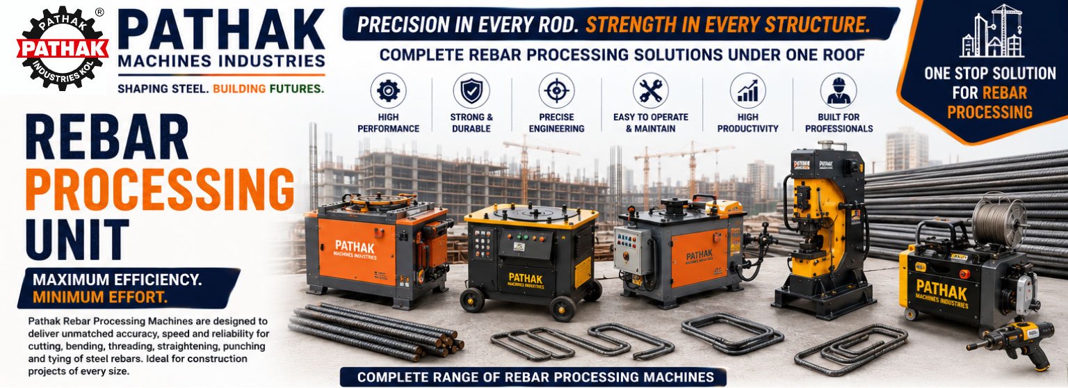 Complete Rebar Processing Solutions for Cutting, Bending, Threading, Straightening & Steel Reinforcement