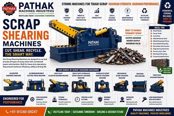 Scrap Shearing Machine