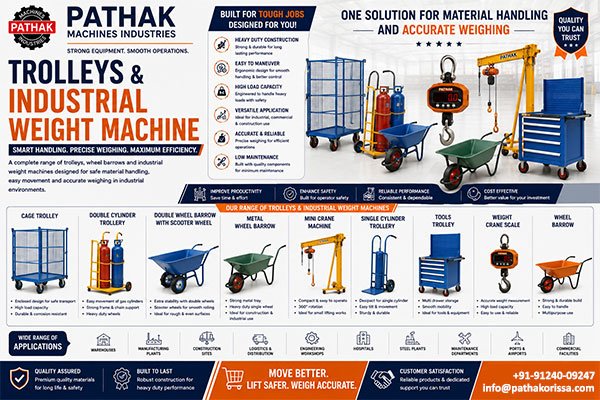 Trolleys & Industrial Weight Machine