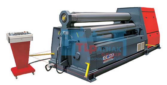 3 Roll Plate Bending Machine (Pre Pinching Type)