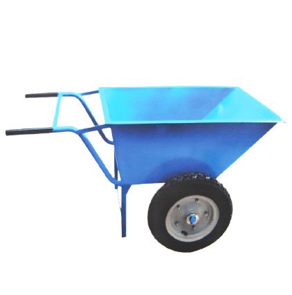 Double Wheel Barrow With Scooter Wheel