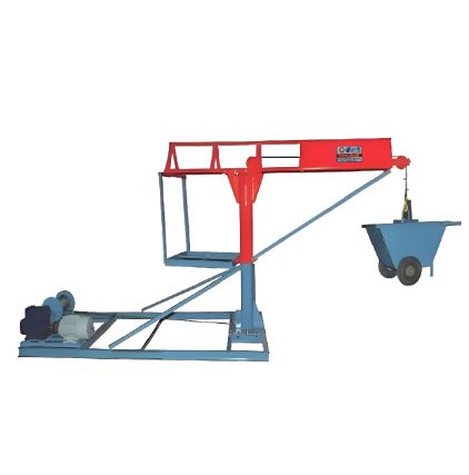 Mini Crane With Wheel Barrow