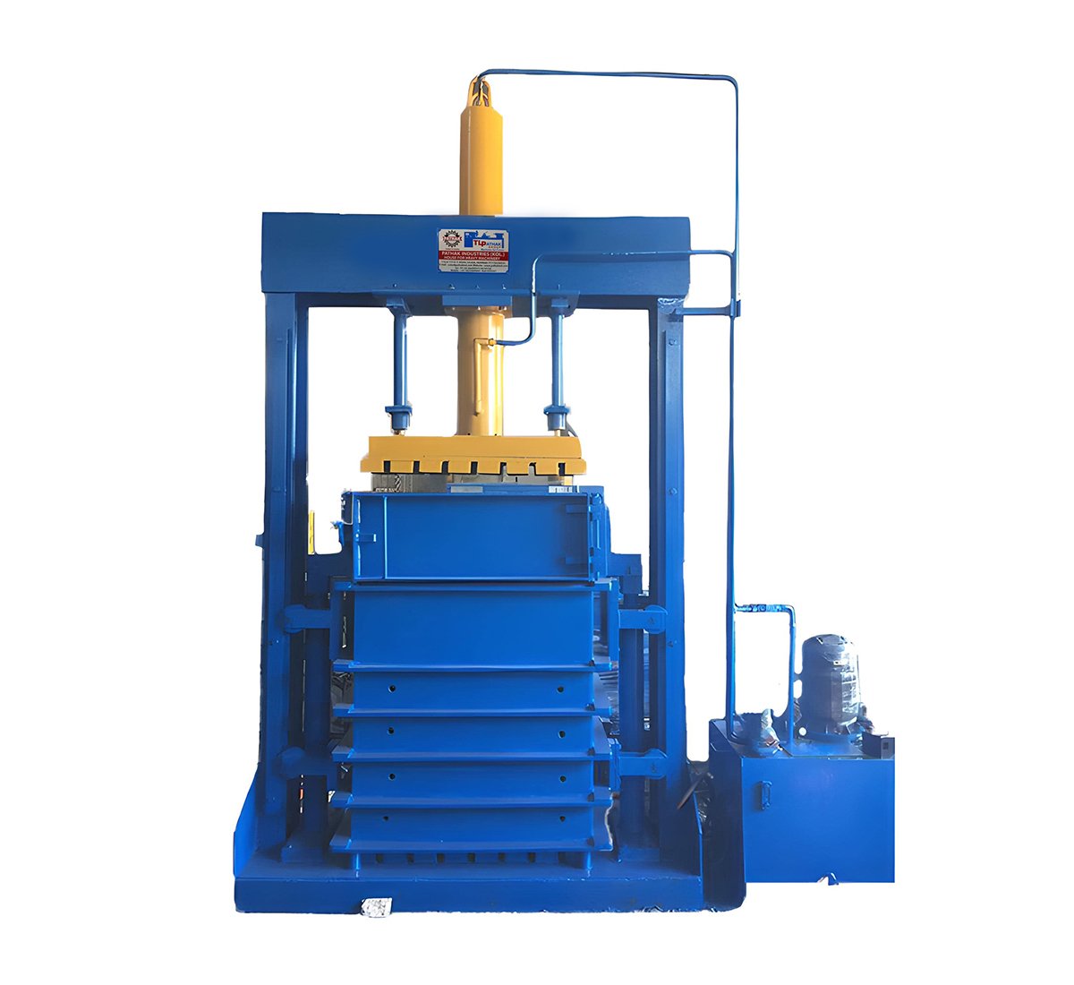 Single Chamber Single Cylinder Baler