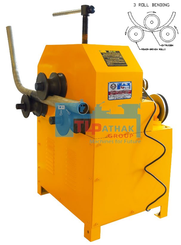 Three Roll Pipe Bending Machine