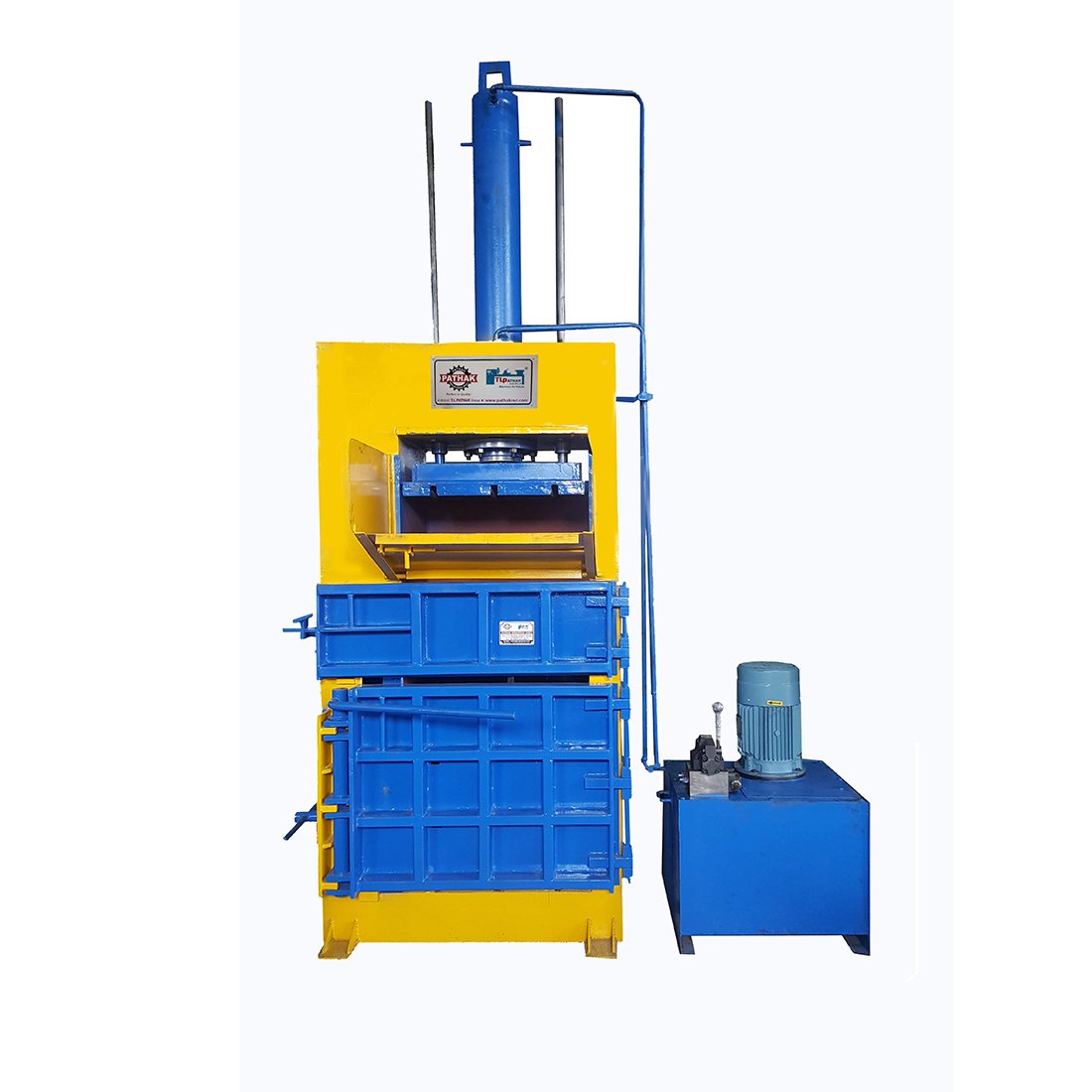 Vertical Scrap Baling Press