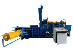 Triple Action Jumbo Baling Press Machine With Hydraulic Hopper