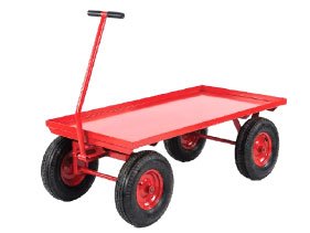 Platform Truck With Scooter Wheels