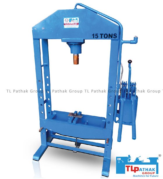 Hand Operated Hydraulic Press Machine 15 Ton