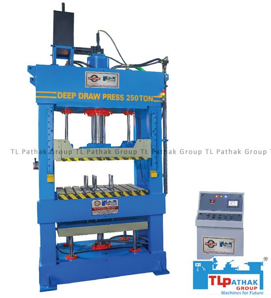 Double Action Deep Drawing Press