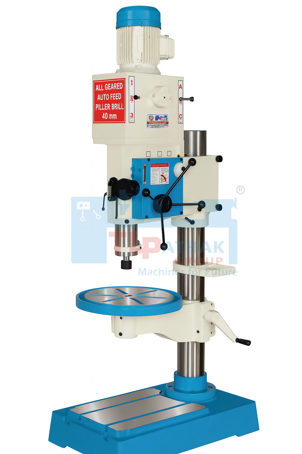 All Geared Auto Feed Pillar Drill 40mm