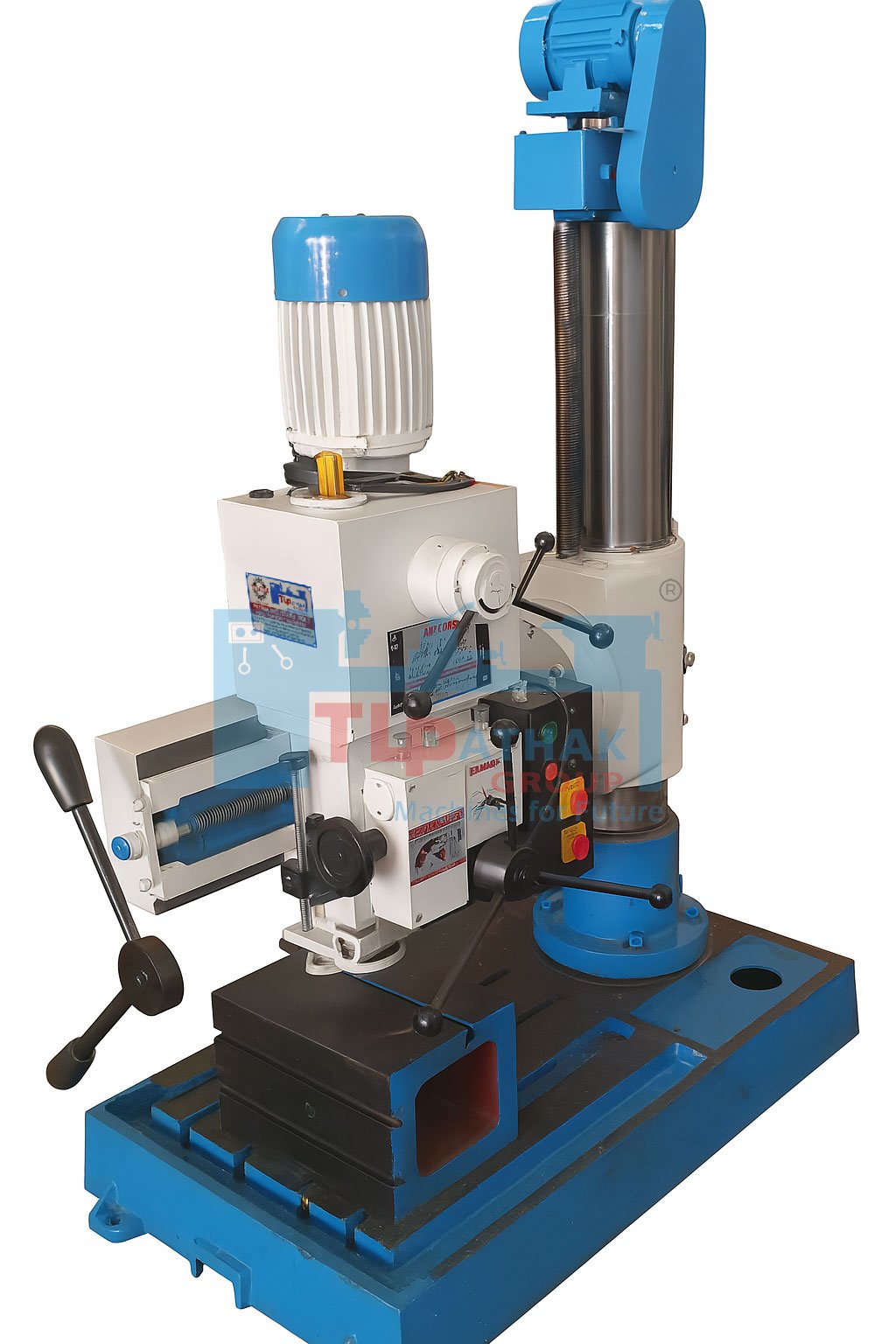 All Geared Radial Drill Machine With Auto Feed