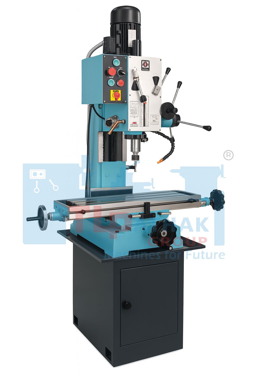 Drilling Cum Milling Machine With Stand