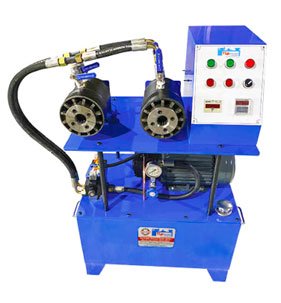 Double Head Plumbing Hose Crimping Machine