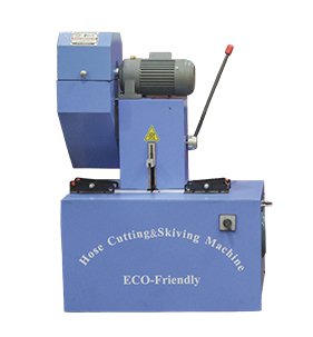 Hose Cutting Cum Skieving Machine